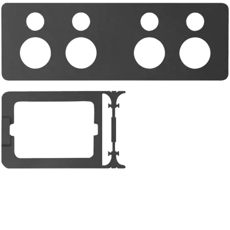 Allure 4 Gang Socket Kit MB