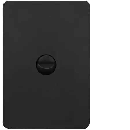 Allure 1 Gang Switch Plate cw mechs MB