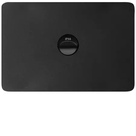 Allure 1 Gang IP44 Plate Horiz MB