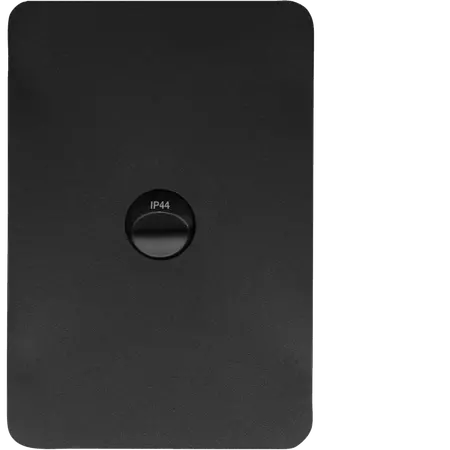 Allure 1 Gang IP44 Plate Vert MB