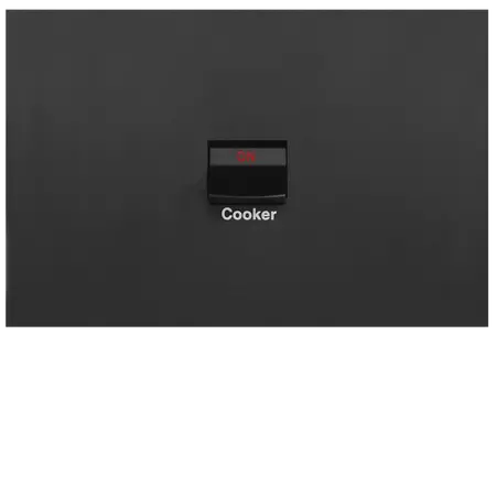 FIN Cooker switch 40A DP  Horiz MB