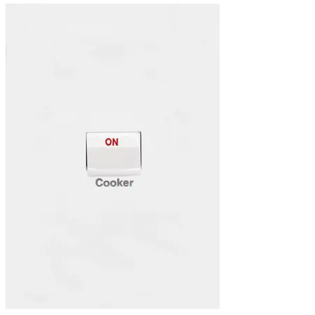 FIN Cooker switch 40A DP  Vert MW