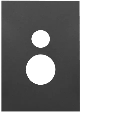 FIN Single vert GPO Cover MB