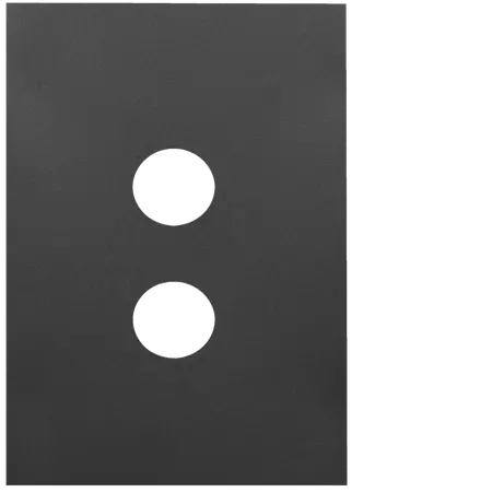 FIN 2 Gang Switch Cover MB