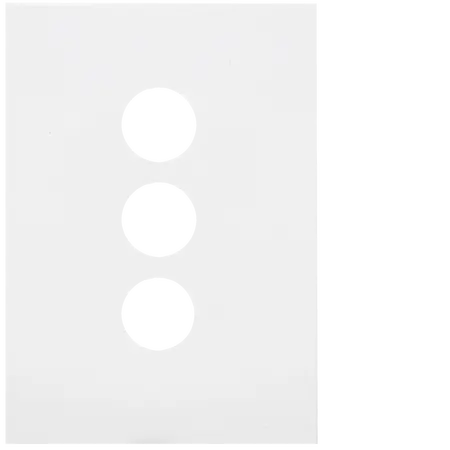 FIN 3 Gang Switch Cover MW