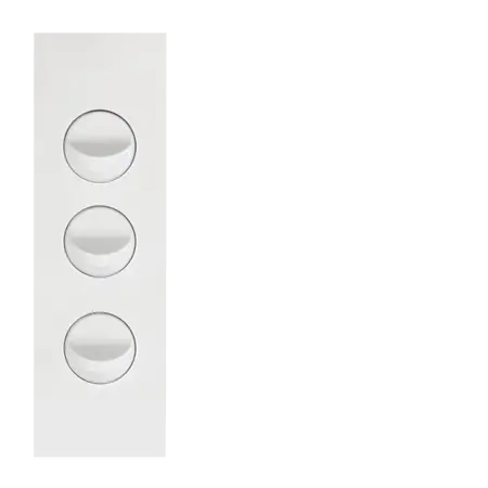 FIN Architrave 3 gang MW