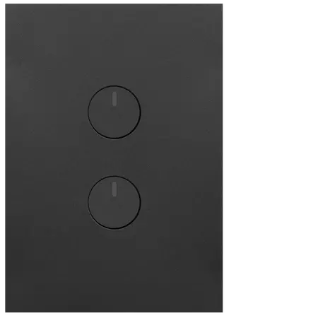 FIN 2 Gang Switch c/w 240v press mechs MB