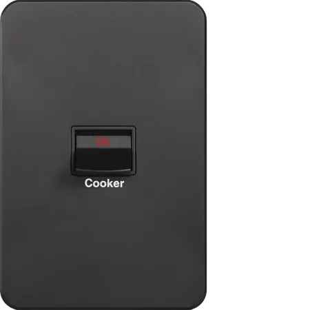 Silhouette 40A 2 pole Cooker Switch MB