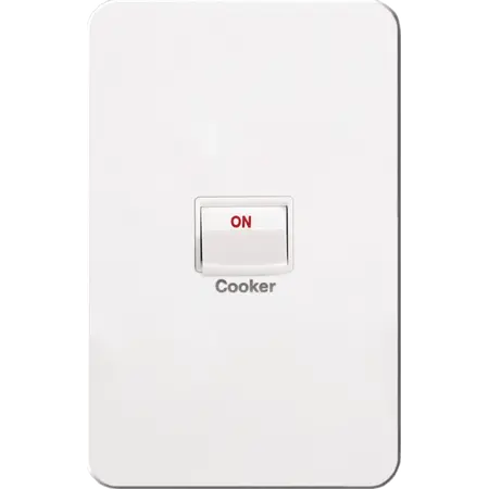 Silhouette 40A 2 pole Cooker Switch MW
