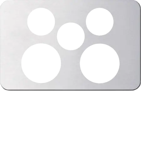 Silhouette 2G socket + switch cover AL