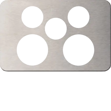 Silhouette 2G socket + switch cover SS