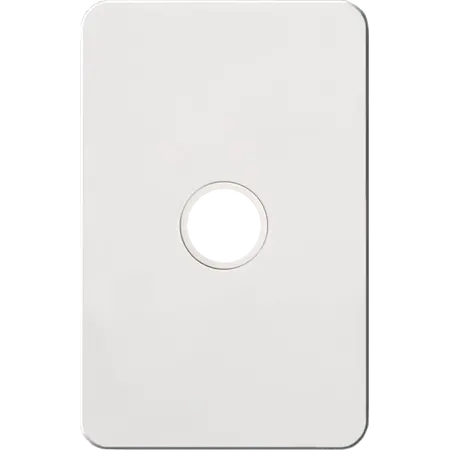 Silhouette 1G switch plate, no mech MW