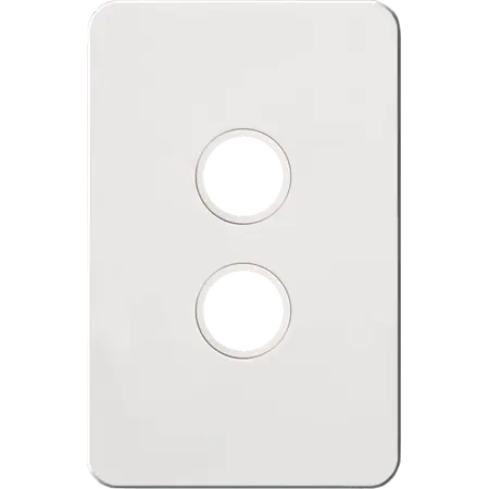 Silhouette 2G switch plate, no mech MW