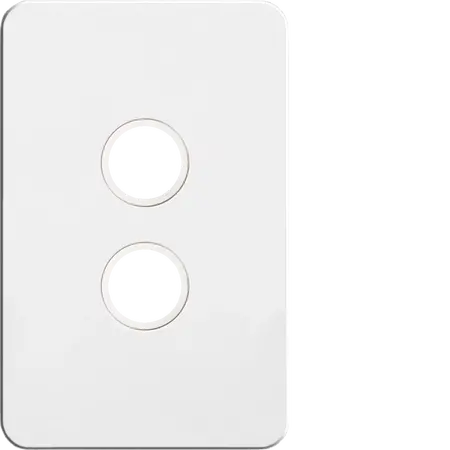 Silhouette 2G switch plate, no mech