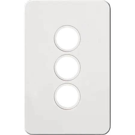 Silhouette 3G switch plate, no mech MW
