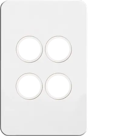 Silhouette 4G switch plate, no mech