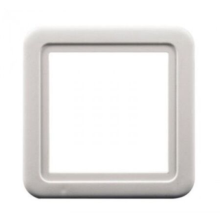 EURO VALVE TRIM PLATE WHITE