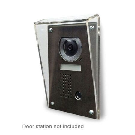 W/SHIELD S/S FLUSH DOOR STN