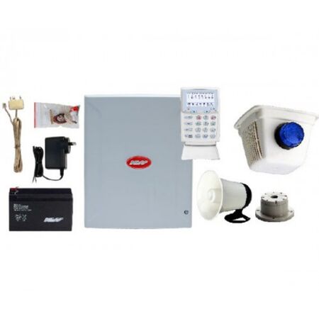 D16X SYSTEM W/ LCD KP + SIRENS