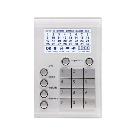 SATURN+ KEYPAD WHITE