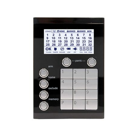 SATURN+ KEYPAD BLACK