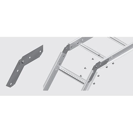 NEMA 2 Cable Ladder Vertical Splice Plate HDG