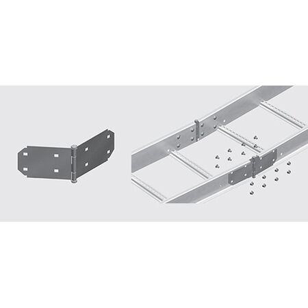 NEMA 3 Cable Ladder Horizontal Splice Plate HDG