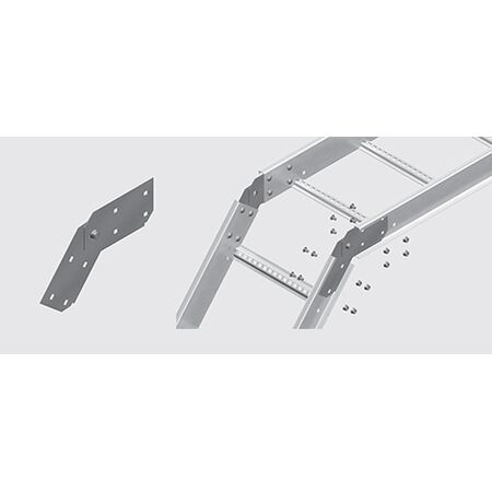 NEMA 3 Cable Ladder Vertical Splice Plate HDG