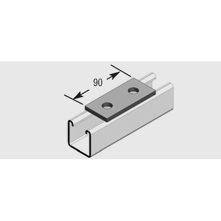 E1065 Flat Plate Fitting HDG
