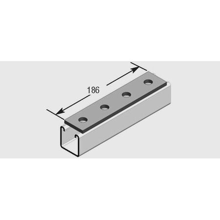 E1067 Flat Plate Fitting HDG