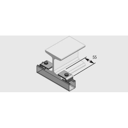 E1386 Beam Clamp HDG