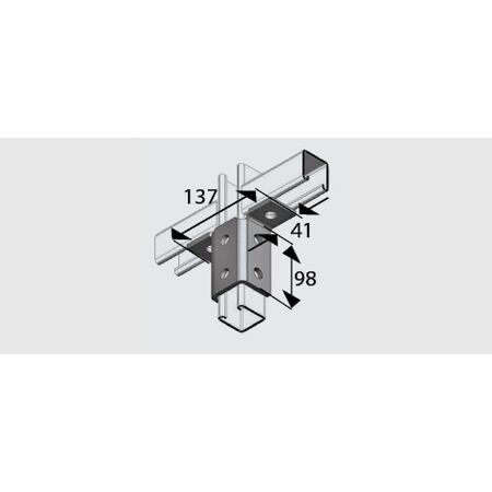E2346 U Fitting HDG