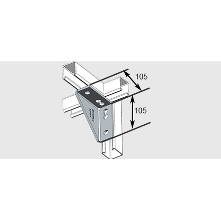 E2484 Angle Fitting HDG