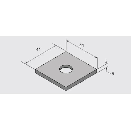 E1063 Flat Plate M10 HDG