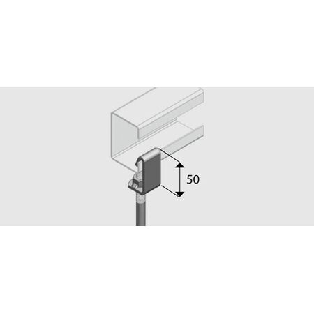 EPC10 Beam Clamp for M10 Threaded Rod ZP