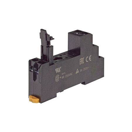 RELAY SOCKET DIN RAIL - DPDT suits 101-196-DP