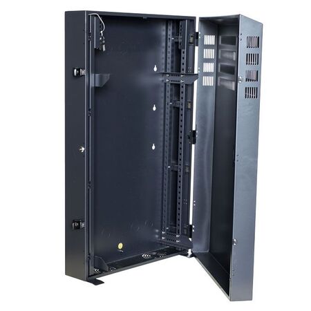 CERTECH Vertical Wall Mount Cabinet 2RU Horizontal, 4RU Vertical