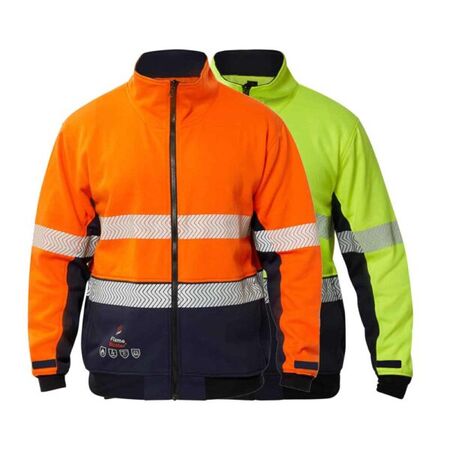 Flamebuster Fleece Top HRC2 Hi Vis D/N [ ARC-FLEECE2-N-YN-3XL ]