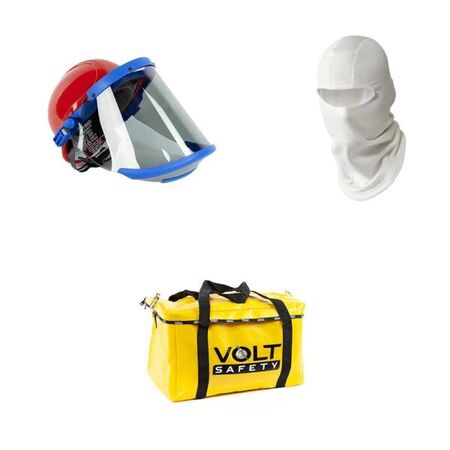 Arc flash Head Protection Kit HRC2 12cal/cm2 – Volt Safety [ ARC-FS 2PLUS-K ]