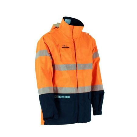 Arc flash Wet Weather Jacket HRC2 17cal/cm2 – Tuffa [ ARC-JACKET2-T-ON-4XL ]