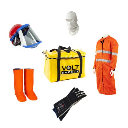 Arc flash Switching Coat Kit HRC2 12cal/cm2 – Volt Safety [ ARC-KIT2 SWC-3XL ]