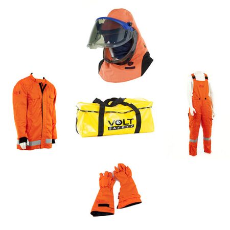 Arc flash Kit HRC4 43cal/cm2 – Sherwood Nomex [ ARC-KIT4 S-LU-S ]