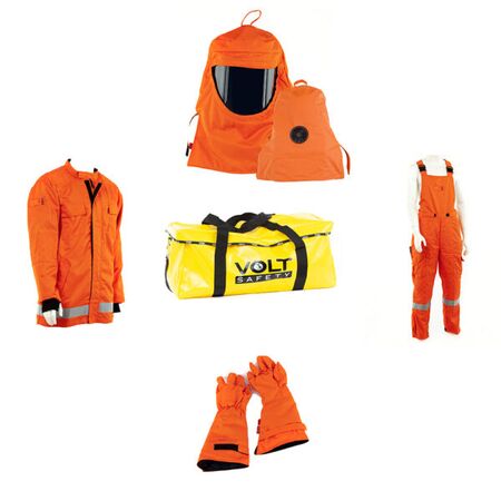 Arc flash Kit HRC4 43cal/cm2 – Sherwood Nomex [ ARC-KIT4 S-VT-3XL ]