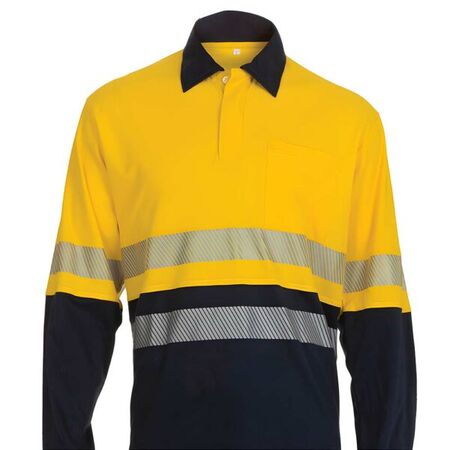 Arc flash Polo HRC2 11cal/cm2 – Tuffa [ ARC-POLO2-T-YN-L ]