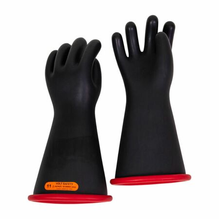 Insulated Glove Class 4 36kV Rolled Edge Dual Colour – Volt Safety [ GLOVE4-12 ]