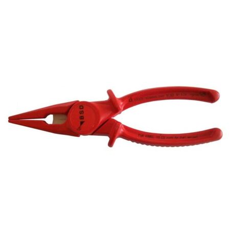 BSD Insulated Pliers 1000V Flat with Cutting Edge [ TOOL B PLIERS FCE ]