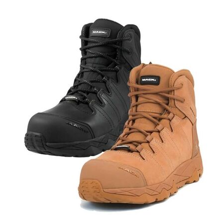 Octane Electrician Zip Up Safety Boots – Mack [ BOOTS-B-MKOCTANEZ-H-12 ]