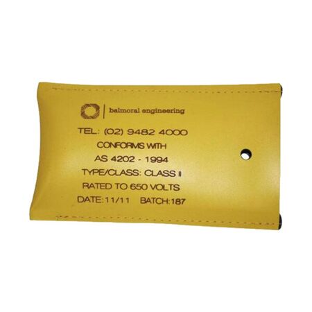 Insulated Cable End Cover 650V AS 4202 – Balmoral Engineering [ COVER-B-650V-230110 ]