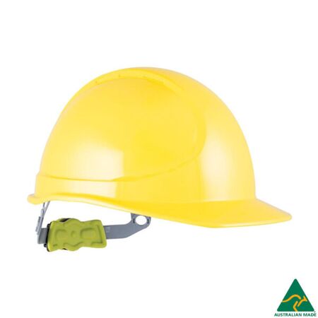 Non-Vented Type 1 Hard Hat with Ratchet Harness – Force360 [ HELMET-F-HPFPRGTE02-FLY ]
