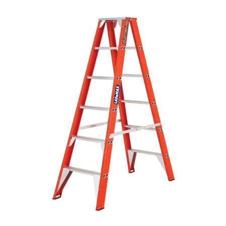 Fibreglass Double Sided Step Ladder – Ladamax [ LADDER-FDS042 ]